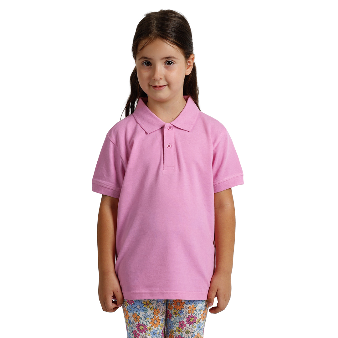 Dečja pamučna polo majica, 180 g/m2